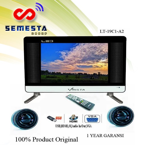 MONITOR LED TV VRISTA 15" VR-15C1-BRCD