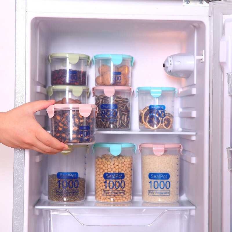 Toples Wadah Penyimpanan Makanan Kedap Udara Food Storage 600Ml 800Ml