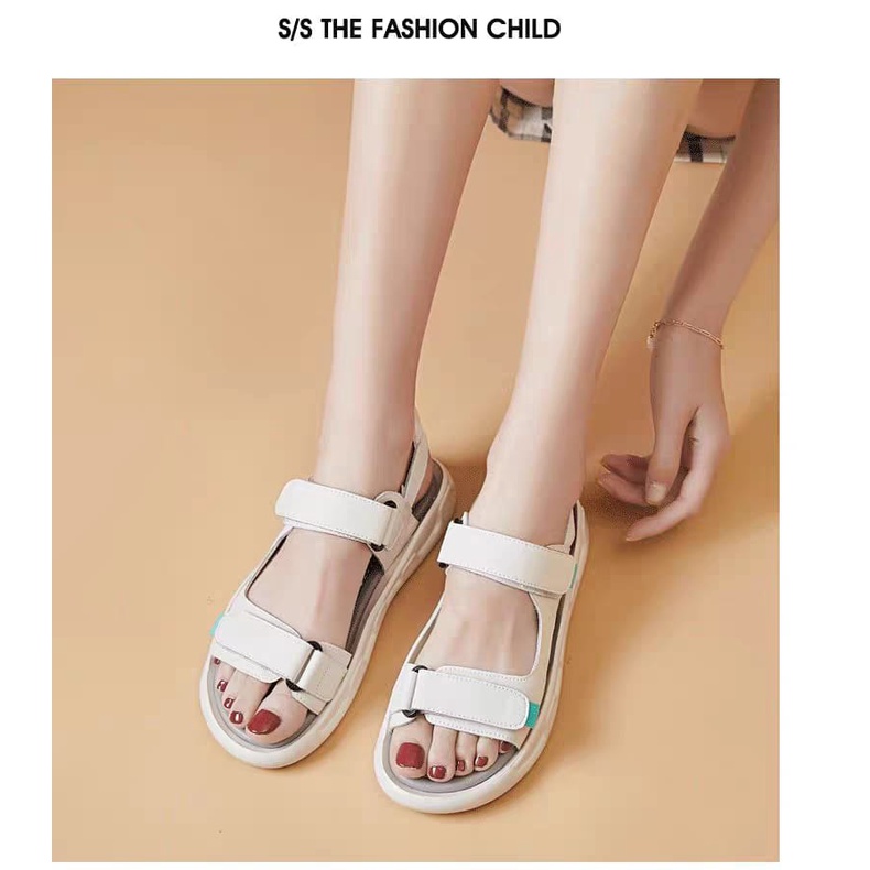 COD Sneakersdaily 0088 Sandal Wanita / Sandal Tali Strap Wanita - Sandal Casual Wanita - Korea Casual Style 100%