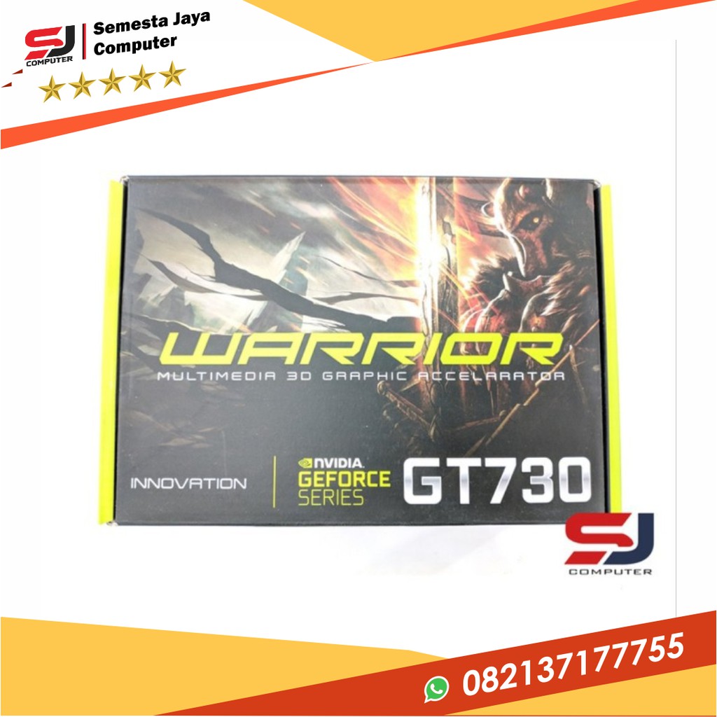 Vga card NVIDIA GT 730 2GB DDR3 128BIT| VGA INNOVATION