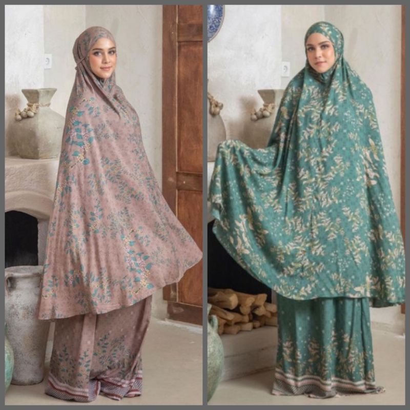 Aleena prayer set Heaven lights Mukena Camlica HL Heaven Lights Seri Camlica Prayer Set Heaven Light