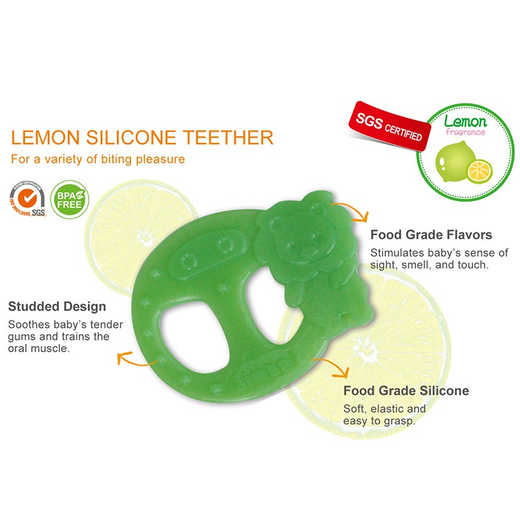 Simba Silicone Teether Lemon Scent