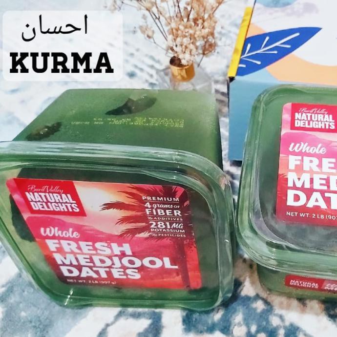 

Kurma Manis / Buah Kurma / Kurma Medjool Premium Natural Delight Usa 907 Gram Ready