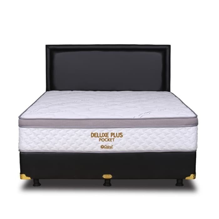 Springbed Central Deluxe Plus Pocket Uk. 160 x 200 cm - Mattress Only