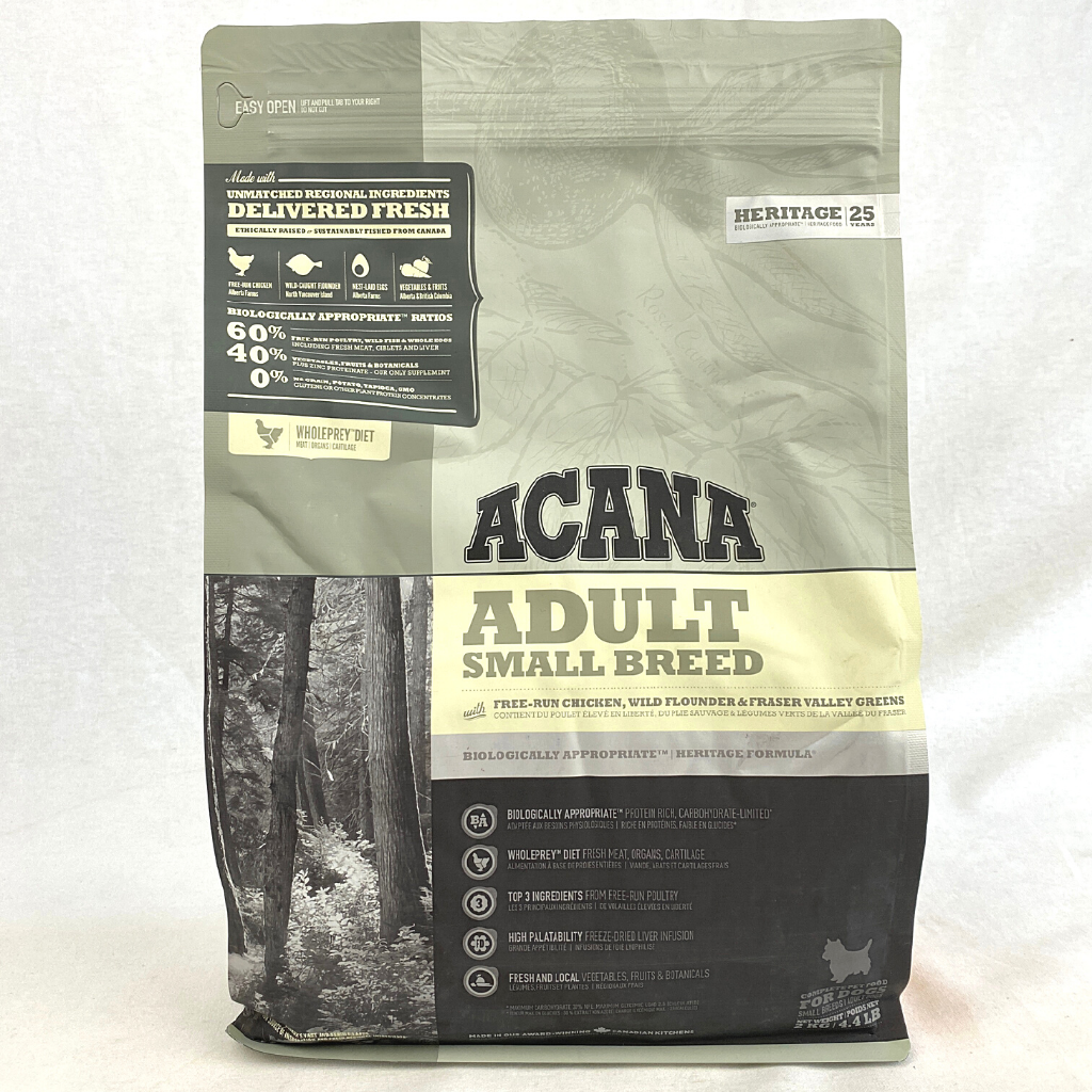 

ACANA Makanan Anjing Adult SMALL Breed 2kg