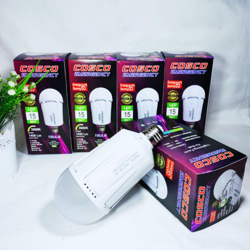 lampu LED COSCO EMERGENCY 15 Watt best quality