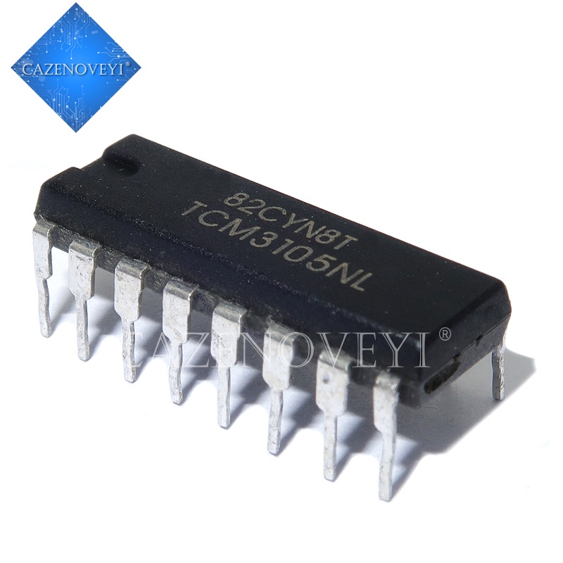 5pcs / lot Sparepart Komponen Elektronik Chip TCM3105NL TCM3105 DIP-16