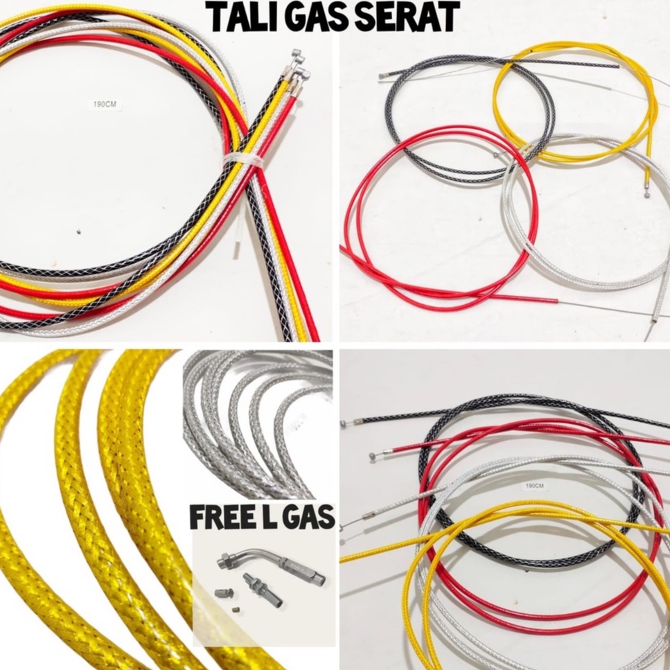 Tali Gas/ Kabel gas Spontan THAILAND / TALI GAS SERAT UNIVERSAL tali gas spontan