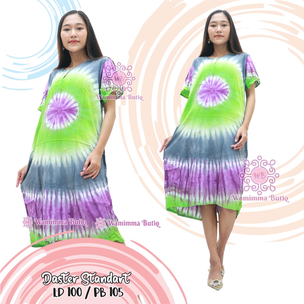 Daster Batik Murah Baju Tidur Batik Murah Adem Nyaman Daster Batik Pekalongan Daster Yukensi-Pelangi2-AHU