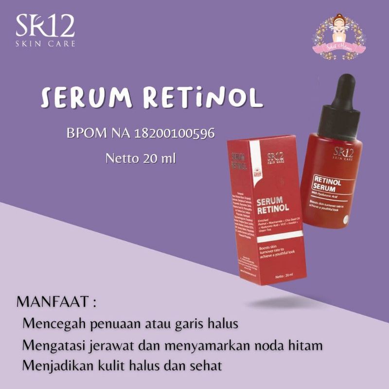 Retinol Serum / Serum Retinol SR12