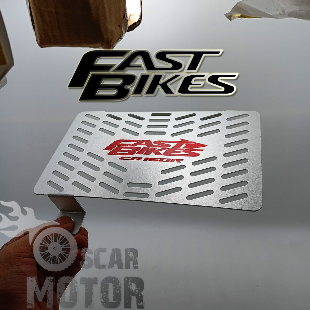 Cover Radiator FASTBIKES Tutup Radiator Jaring Motor R15 v3,Cbr150 NEW motor