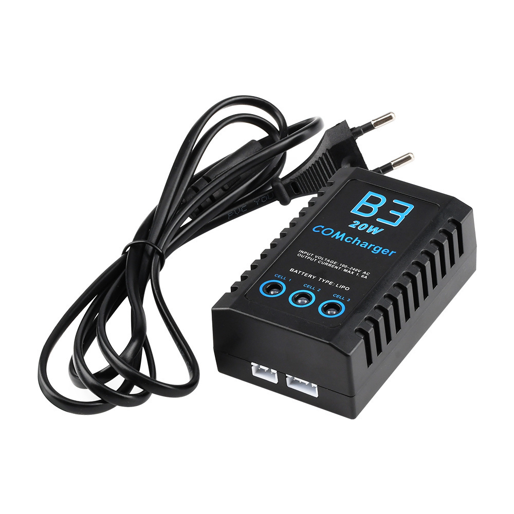 Ready stock iMaxRC B3 20W Pro Compact Charger 2S 3S Lipo Battery Balance Charger RC Compact Lipo Balance Battery Charger