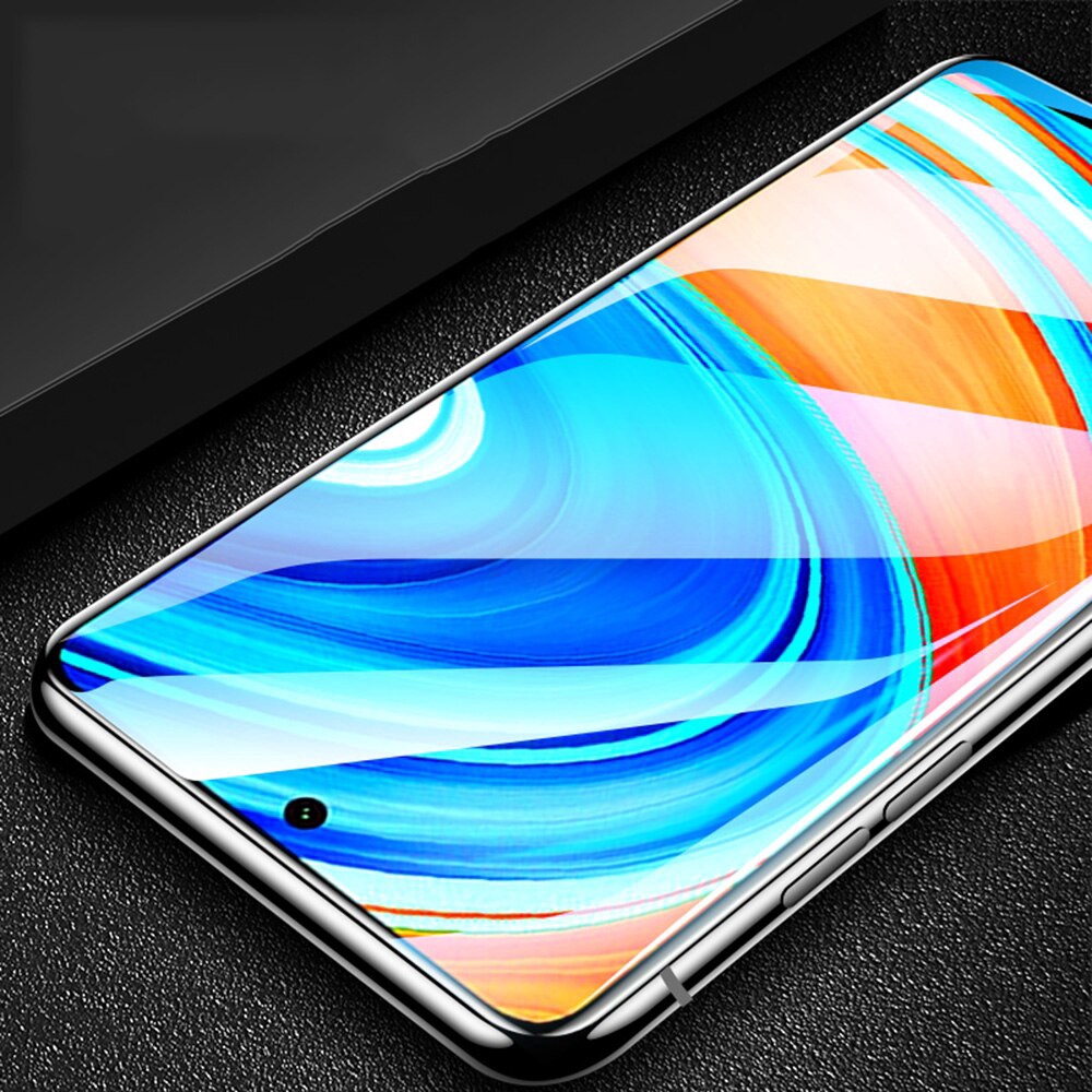 9D Tempered Glass Film for Xiaomi Redmi Note 9S Note 9 Redmi 9T 9A 9C Poco X3 Pro NFC Poco M3 Redmi Note 10 Note 8 Full Cover Glue Screen Protector BY