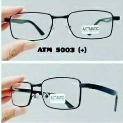 Kacamata baca plus frame besi pria wanita