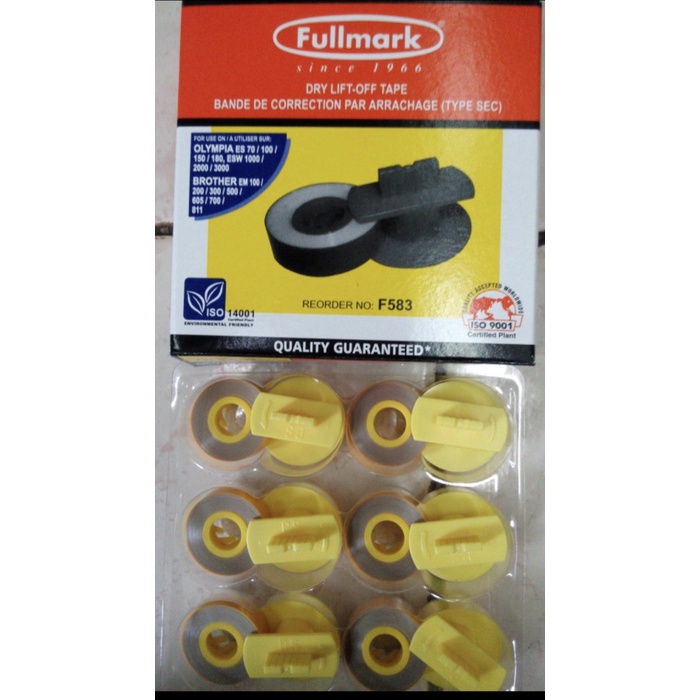 

Update Penghapus Pita Mesin Tik ElektrikLot Corr.Fullmark Gr-143/145 (F583) Murah