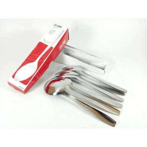 01 KEDAUNG GROUP SENDOK MAKAN STAINLESS STEEL GLOBE 233 DINNER SPOON terbaik