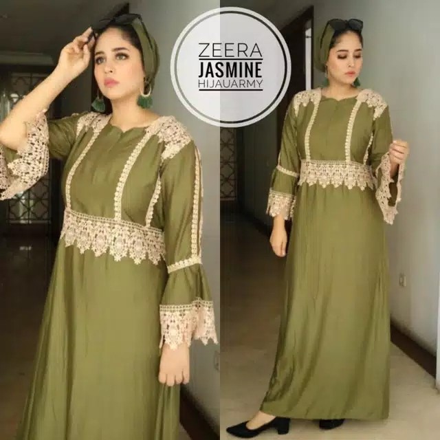  Daster  Arab Jasmine by Zeera  Original Wanita Baju  