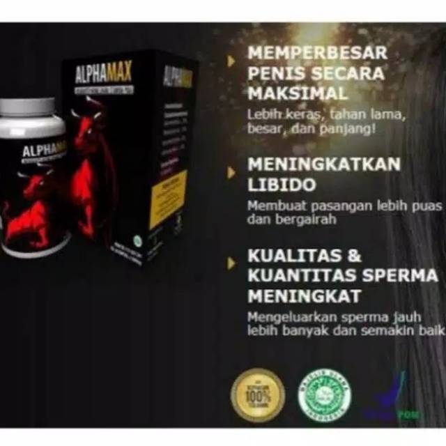Terbaru Alphamax kapsul orginal