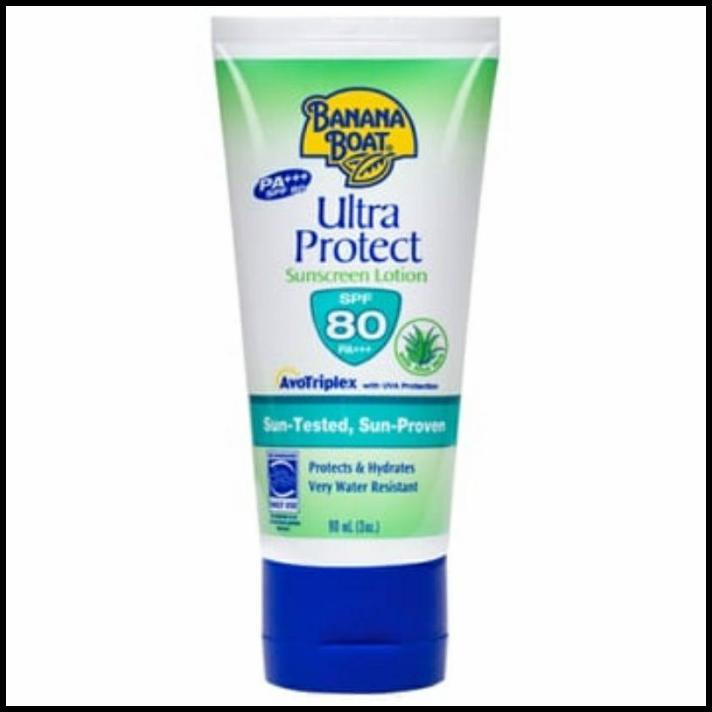 Jual Banana Boat Ultra Protect Sunscreen Lotion Spf 80 90 Ml Shopee