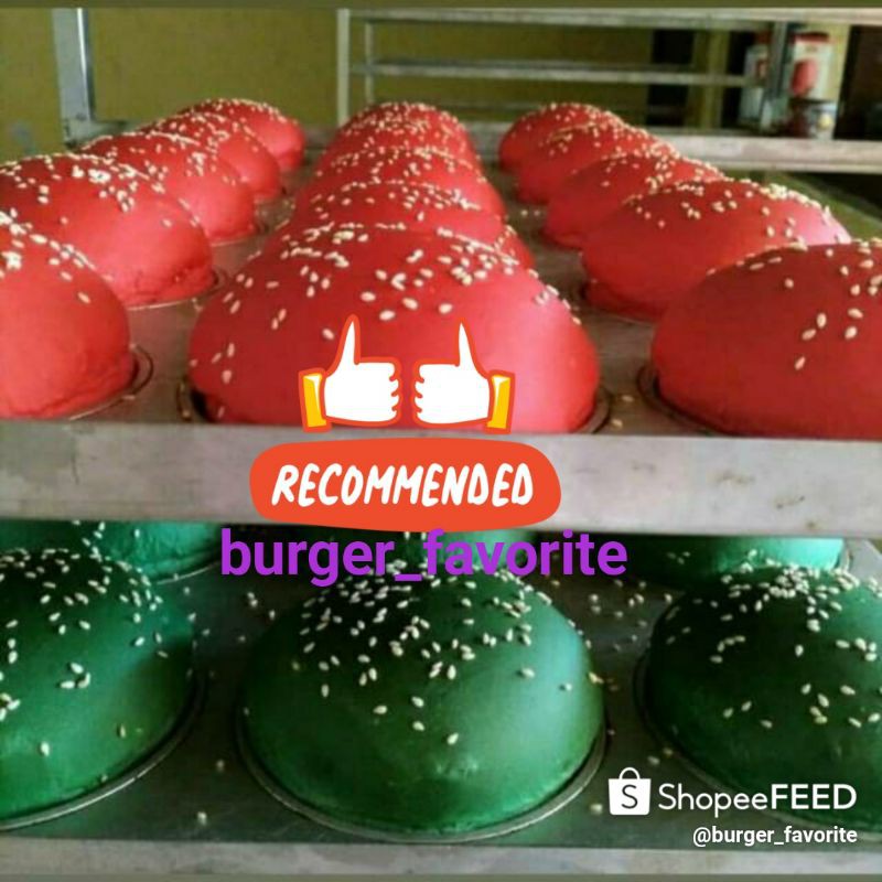 

Roti Burger / Burger Pelangi / Burger Warna