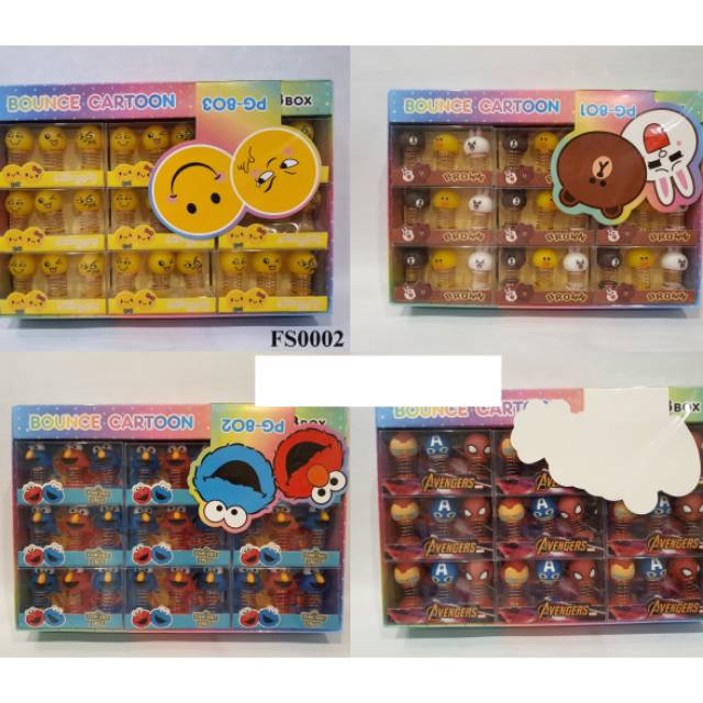 

BOUNCE CARTOON PG801-4(FS0002)