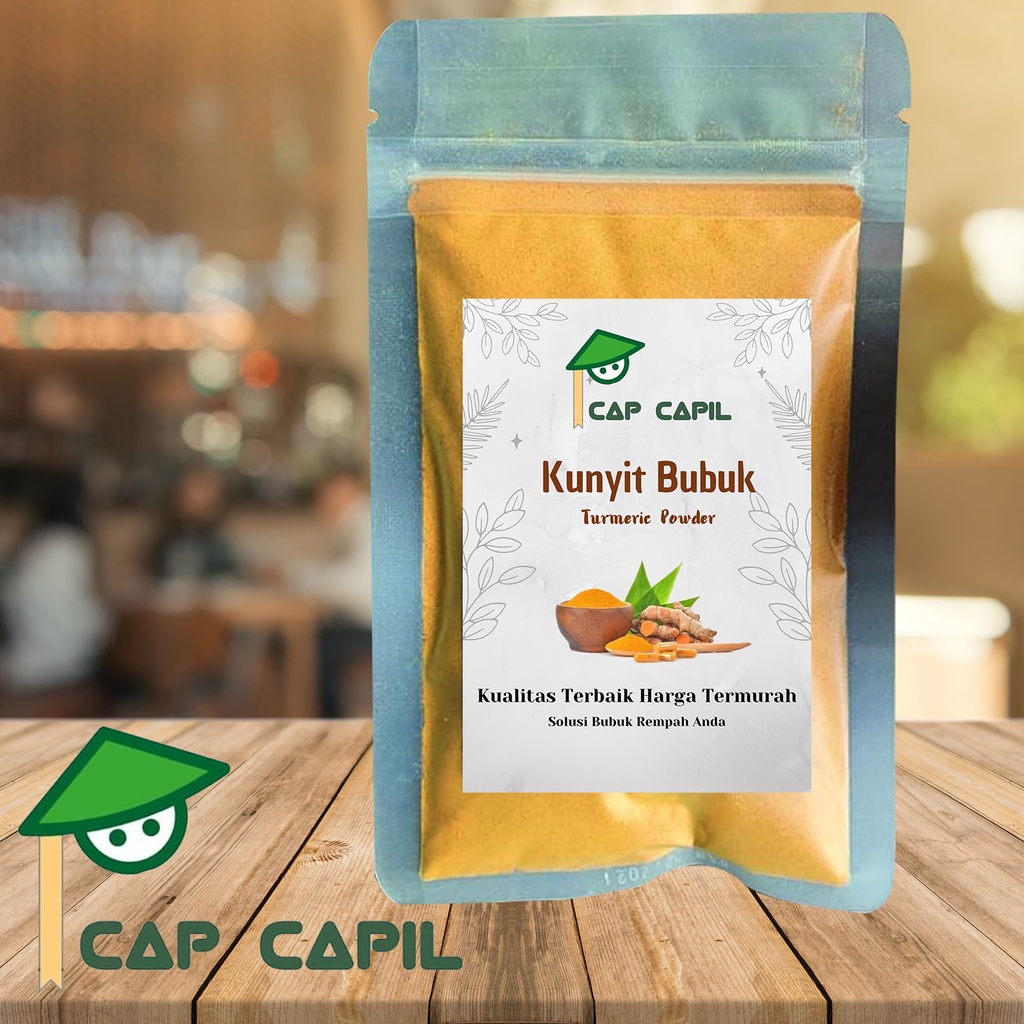 

Kunyit Bubuk 100 gr ASLI l Kunir Bubuk l Turmeric Powder l Serbuk Bubuk Kunir