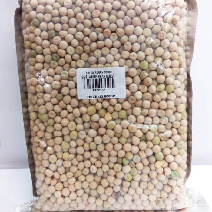 

SMT WHITE PEAS 800 GM (KACANG)