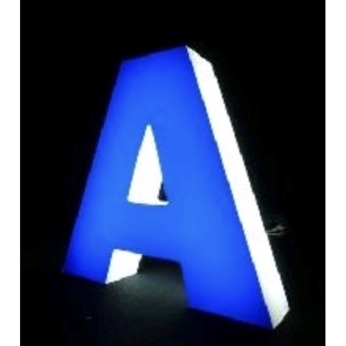 Jual HURUF TIMBUL AKRYLIK LED / LETTER 3D LED / HURUF TIMBUL MENYALA ...