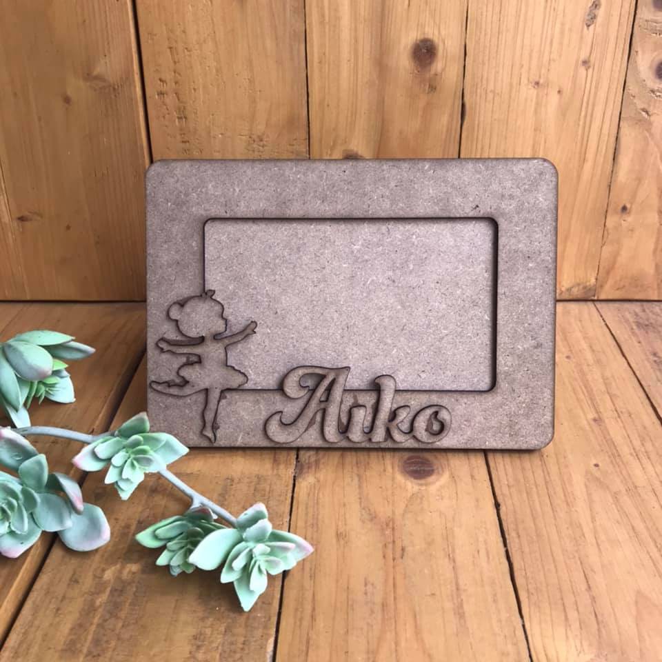 Frame Foto MDF Mentahan Custom