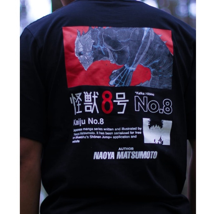 Kaos Anime KAIJU No.8 Naoya Matsumoto | Material Combed 24s (UNISEX)