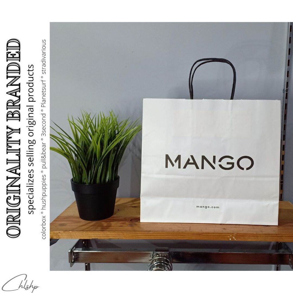 PaperBag MANGO ORIGINAL 100% - Paper Bag - Original