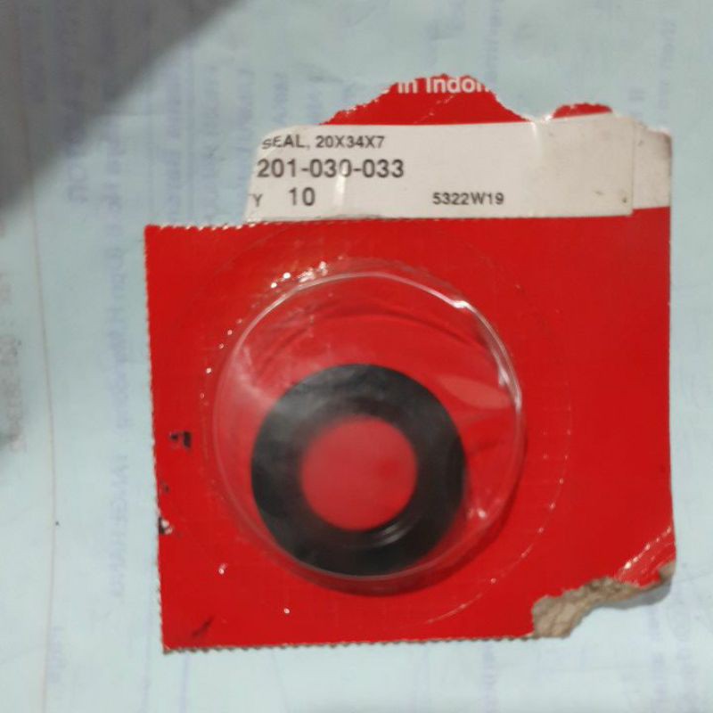 seal gear depan tiger / megapro