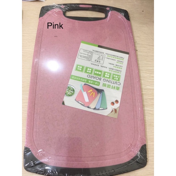 Talenan  Daging Buah Sayur Premium Food Grade Talenan Antislip Bahan Buah Sayur Jerami Gandum Cutting Board Talenan 45x28 cm