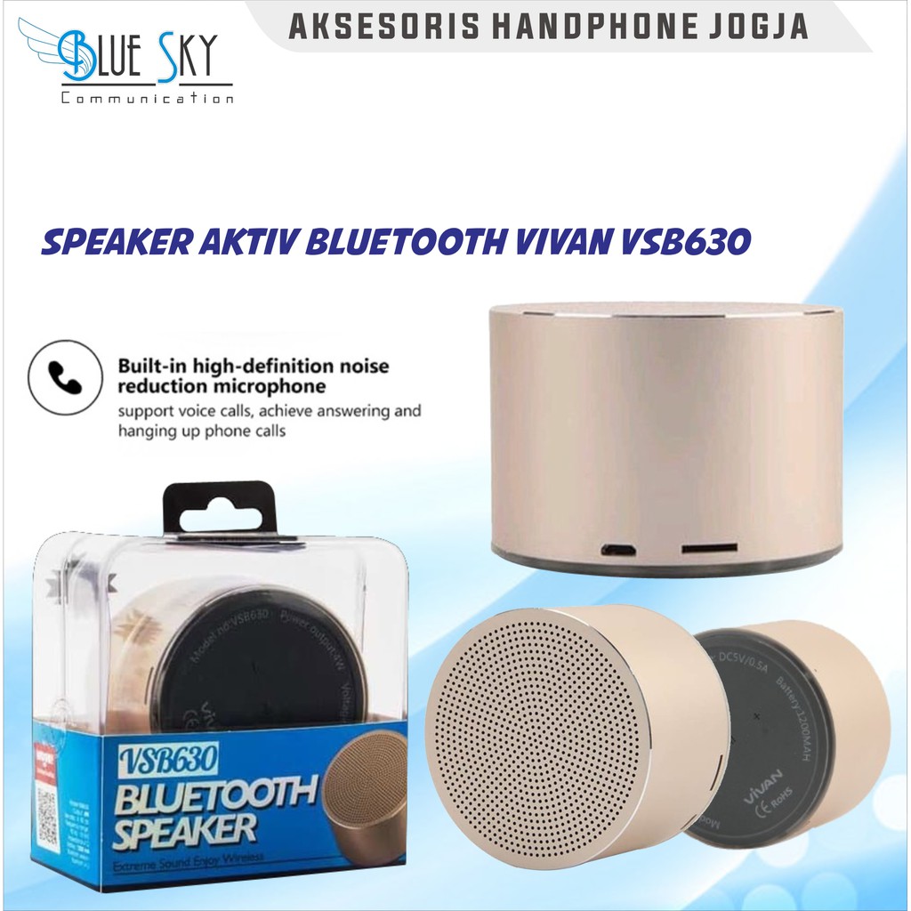 SPEAKER AKTIF BLUETOOTH VIVAN VSB630 BASS PREMIUM SOUND WIRELESS