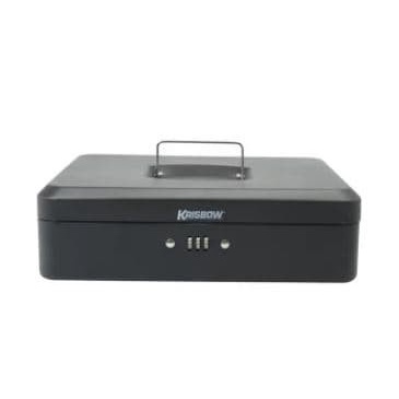 

CASH BOX DENGAN NOMOR KOMBINASI 12 INCH - HITAM KRISBOW