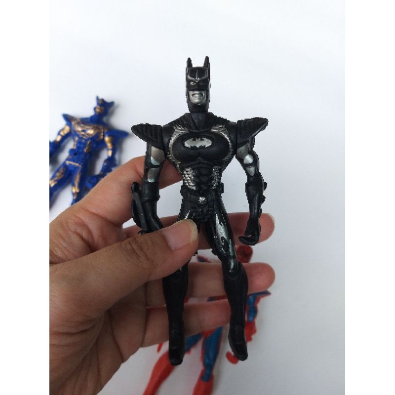 Figurin Spiderman Batman Legend Hero Tinggi 13cm / Topper Kue/ Hiasan Kue  Ultah Bagus Murah