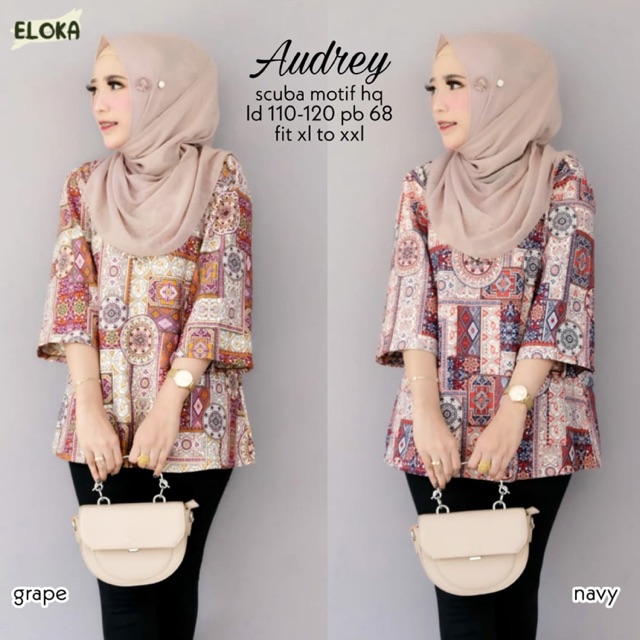 READY STOCK Audrey Tunik Oryginal by Eloka