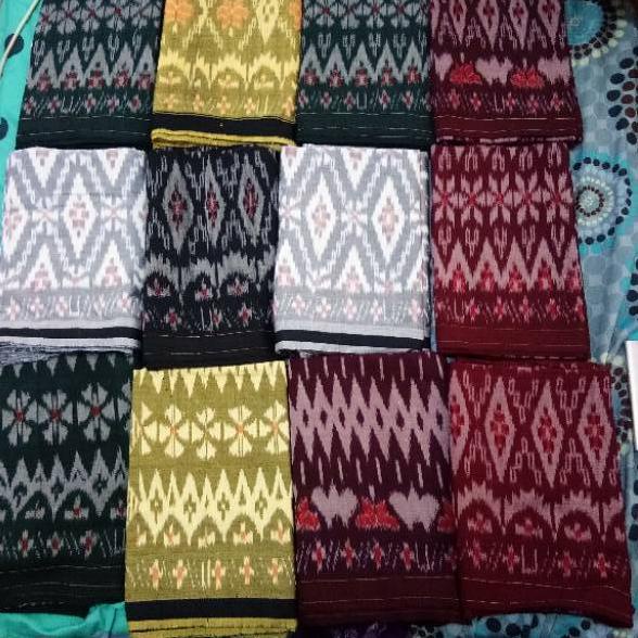 "Ars31au22ᴺ" SARUNG GOYOR TOLDEM TENUN ASLI JAHITAN TENGAH ATBM ASLI Sarung goyor atbm goyor putih