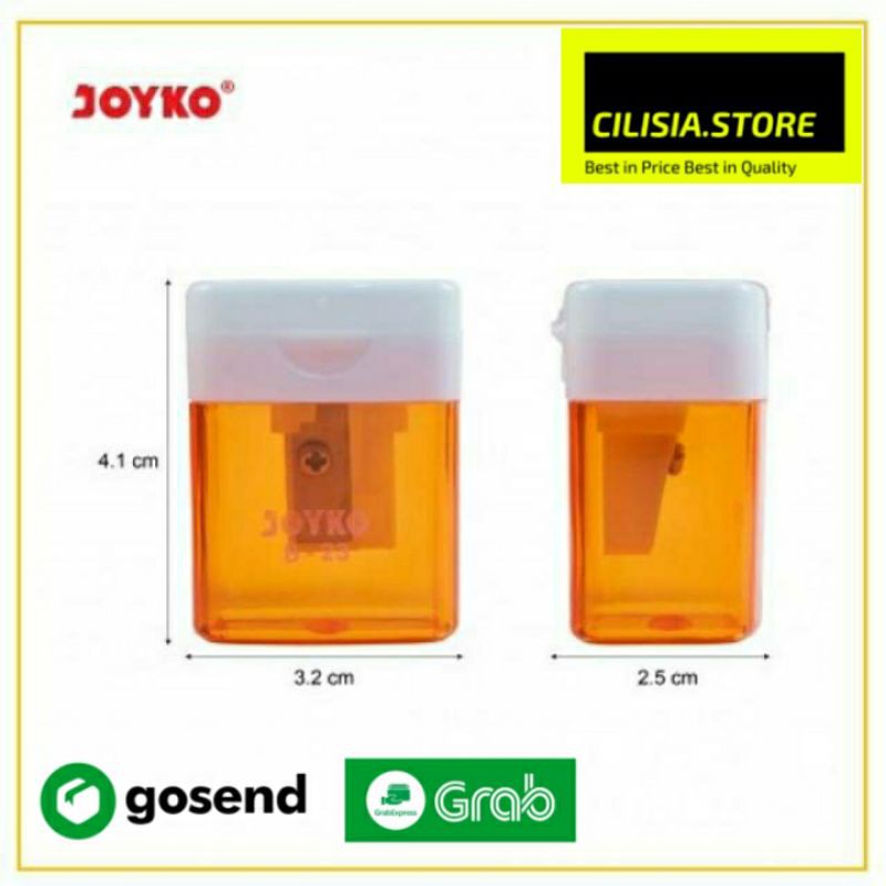 

Rautan Pensil Joyko B23 Serutan Pencil Sharpener Joyko [Satuan]