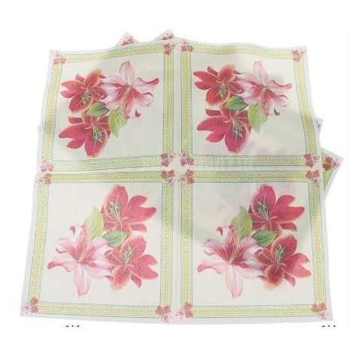 Decoupage Napkin - Tissue Decoupage 2Ply FL-Lily