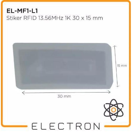 EL-MF1-L1 RFID 13.56 MHz 1K Label Sticker Tag NFC RC522 Stiker F08