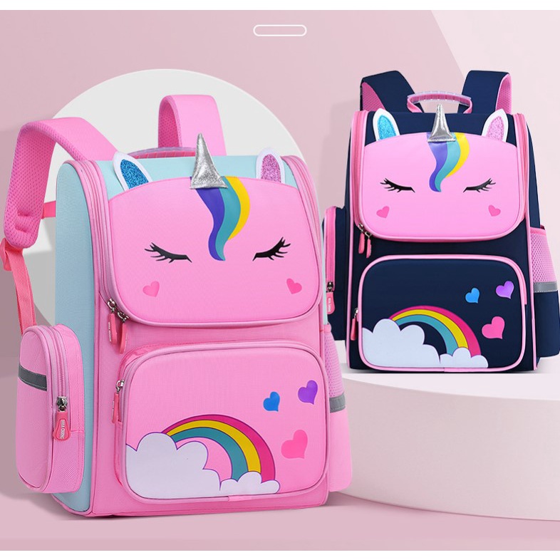 WWH13 Tas Anak Sekolah TK SD Ransel Unicorn New Impor TKM