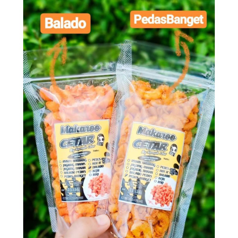 

[All] Maker Cetar - Makaroni Cetar Bumbu Kering 80 gram
