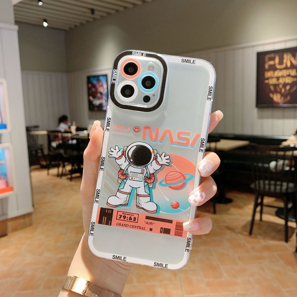 Pola Kelinci Yang Indah Casing Ponsel untuk iPhone 11 12 13 Pro Max Xr XsMax 7 8 Plus MkKl4