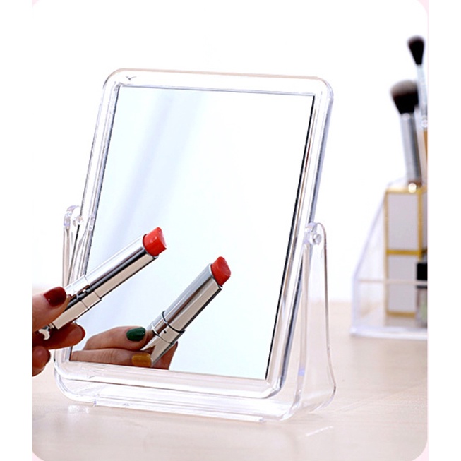 BA 19 Cermin Meja Akrilik Cermin Makeup Estetik Premium Quality