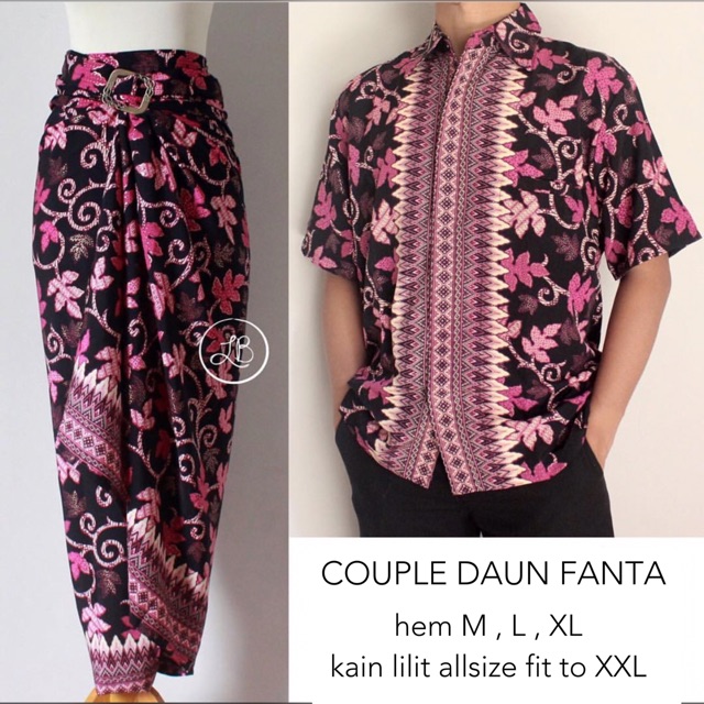 COUPLE FANTA / KEBAYA KUTUBARU / KEBAYA MODERN