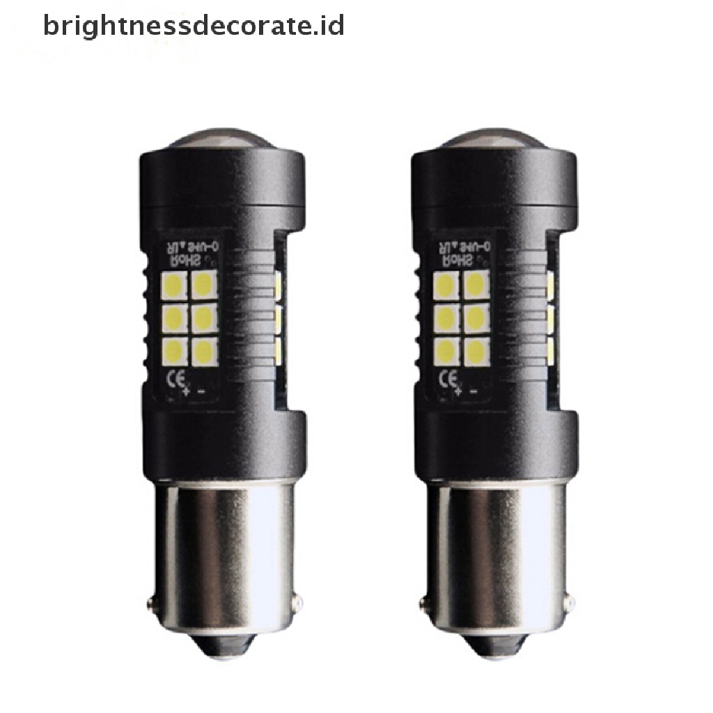 1156 Ba15S P21W 21smd Bohlam Led 1200lm Warna Putih Untuk Lampu Mundur Mobil