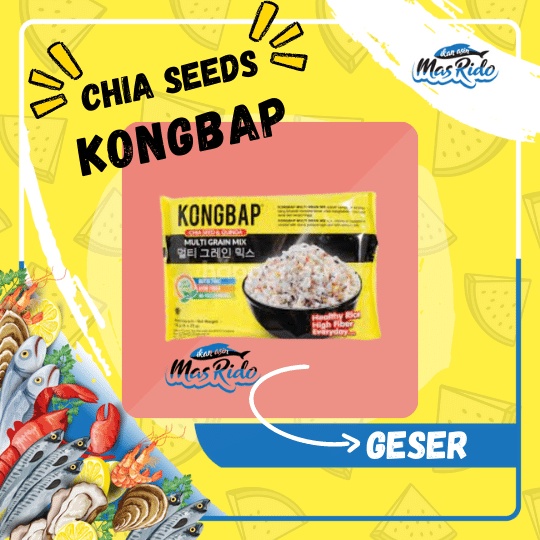 

Kongbap Rice Multigrain Mix Chia Seed Quinoa Campuran Untuk Beras