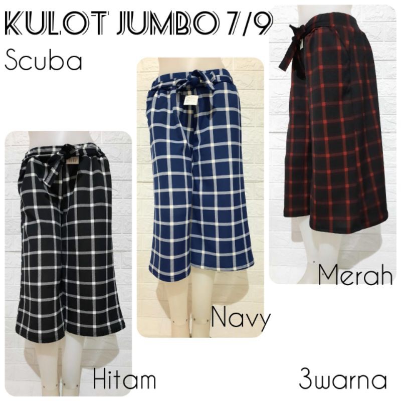 CELANA KULOT/KULOT JUMBO/CELANA KULOT JUMBO *2 HARGA GROSIR