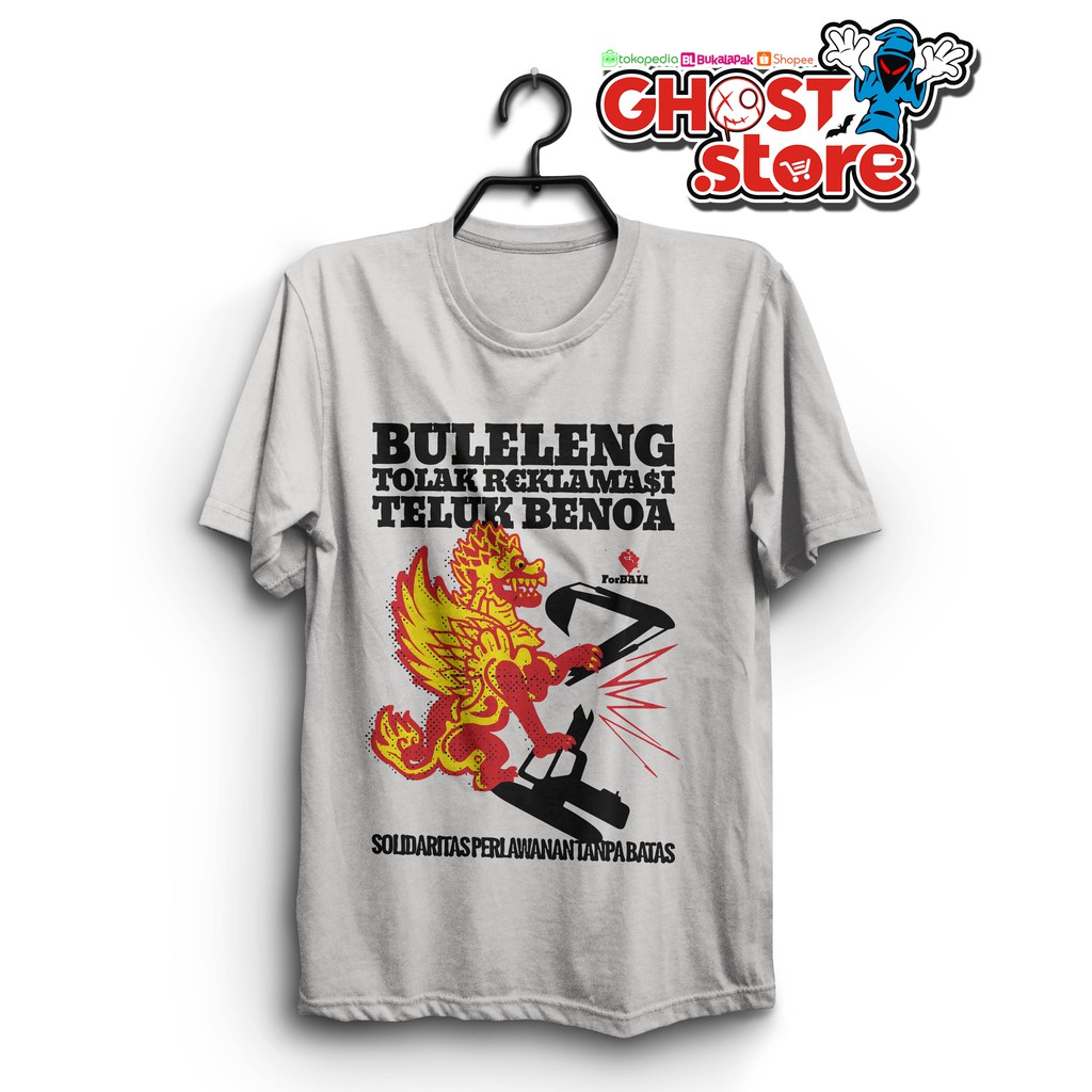 Kaos - Tshirt Bali tolak reklamasi 09